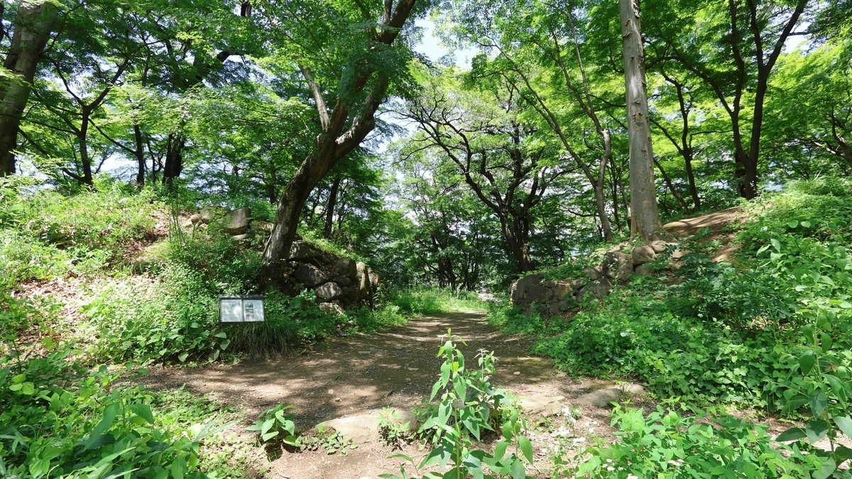 西曲輪 北枡形虎口