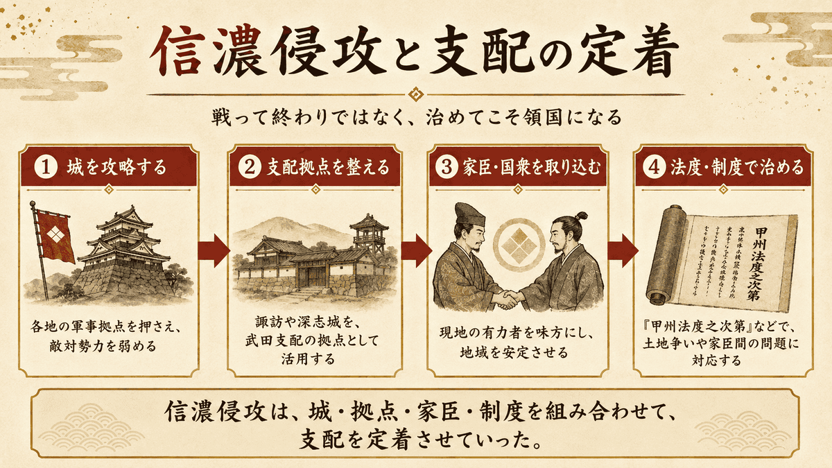 武田信玄信濃侵攻と支配の定着