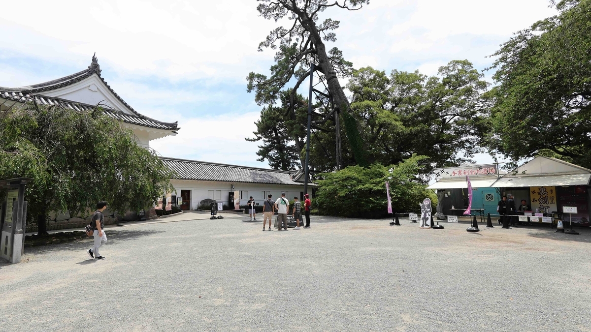 小田原城常盤木門にあるSAMURAI館