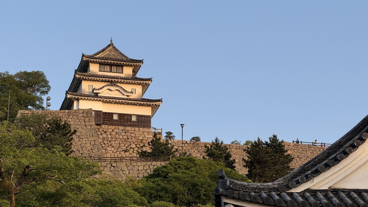 丸亀城の天守