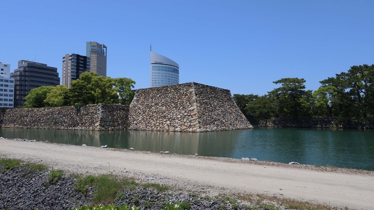 高松城の天守台