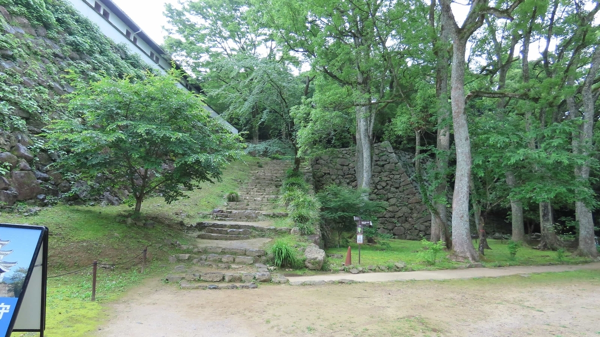 宇和島城の高石垣