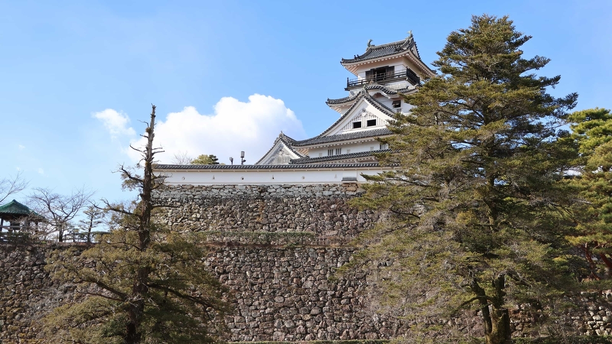 高知城の天守