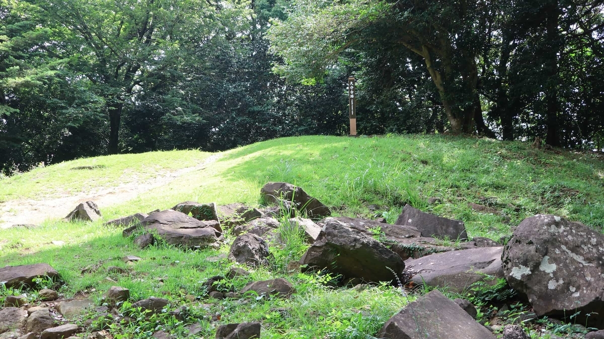 石垣山城の天守台