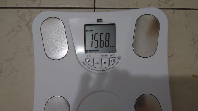 基礎代謝の推移