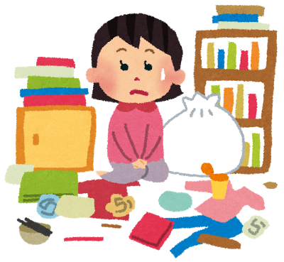 ダイエットする以前に掃除 部屋が汚いと太る原因に ココロクエスト レベルアップ心理学ブログ Byねこひげ先生