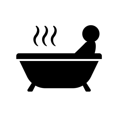 お風呂は湯船に浸かる