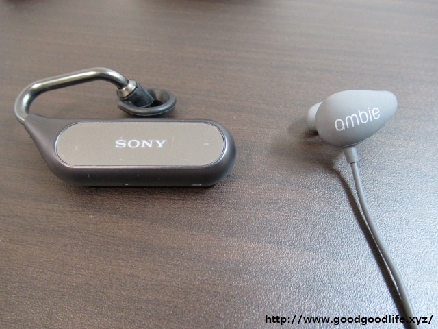 Xperia Ear Duo XEA20とambieの比較