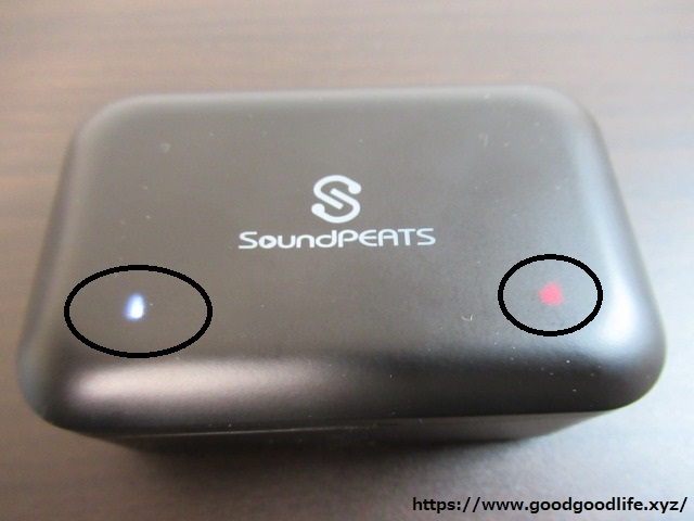 SoundPEATS Q32 充電状態