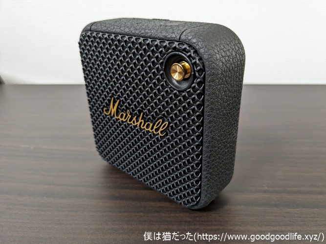 マーシャル Marshall スピーカー Willen Bluetooth 箱付 Marshall Willen レビュー】コンパクトなのにパワフルに鳴る