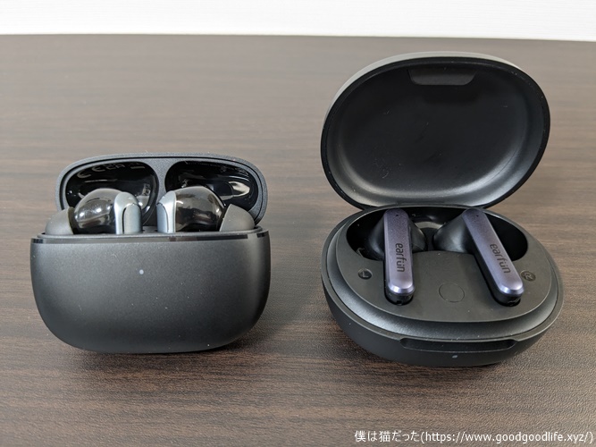 EarFun Air 2とAir Sの比較2