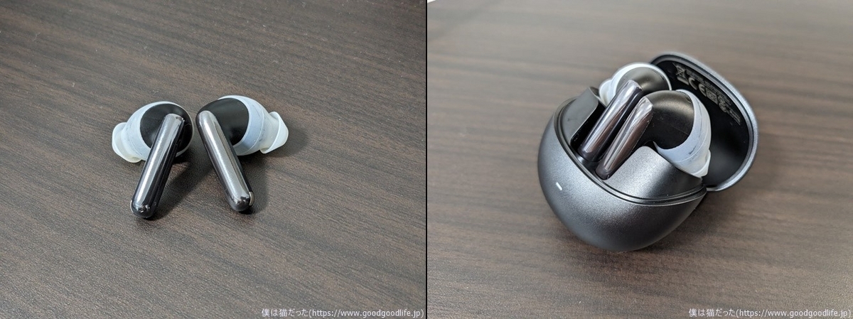 QCY AilyBuds Pro+ イヤーピース一体型イヤホンカバー