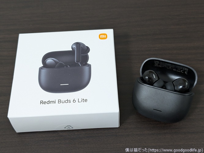 Xiaomi Redmi Buds 6 Lite 簡易レビュー｜ノイズキャンセリング機能