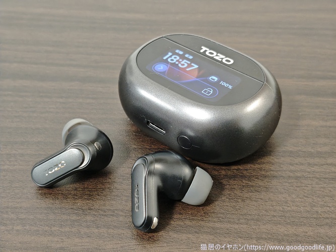 【新品未使用】TOZO NC20 Pro ワイヤレスイヤホン TOZO NC20 Pro レビュー｜1万円以下でスマートタッチスクリーン搭載の