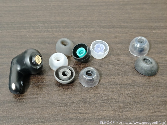 TOZO NC20 Pro 交換イヤーピース