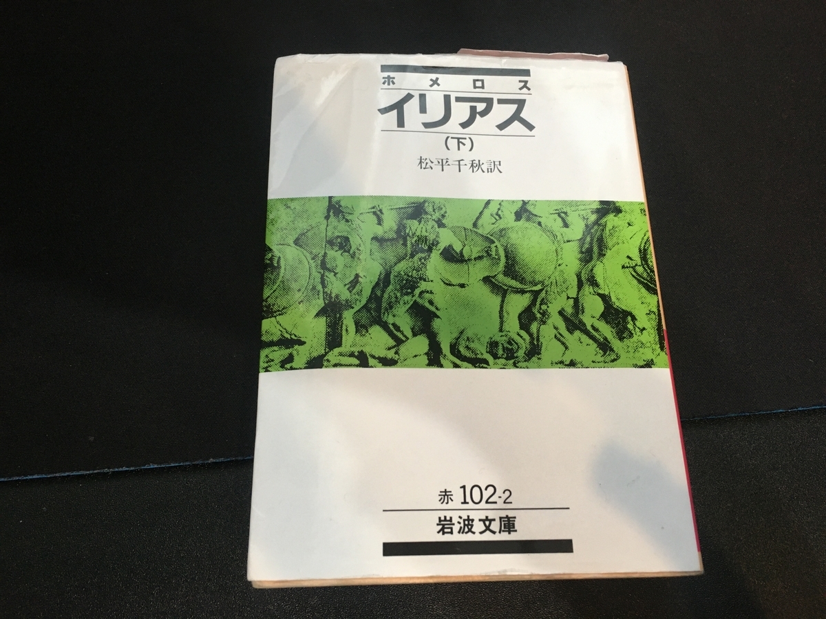 イリアス ホメロス著 岩波文庫 読書感想文 猫兎ライフ
