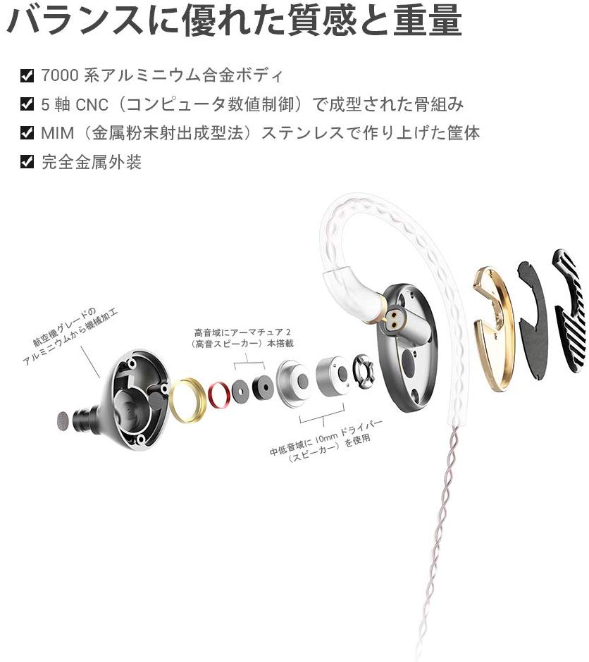 レビュー】SIMGOT EN700pro 中華ハイエンド・イヤホンを聞きいてみる
