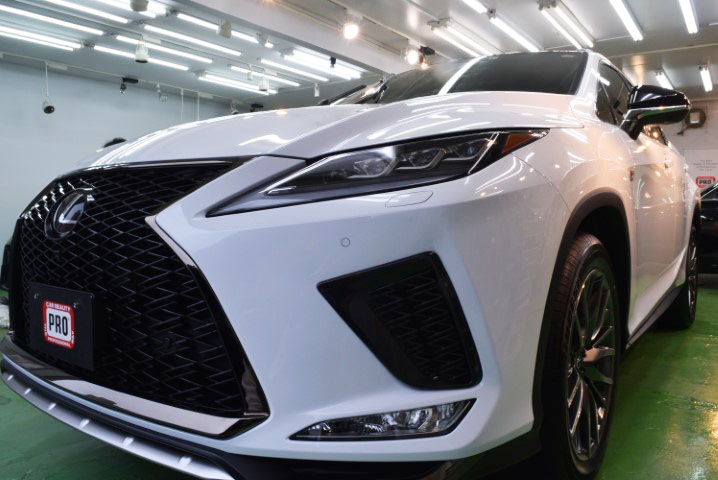 レクサスRX 札幌のガラスコーティング