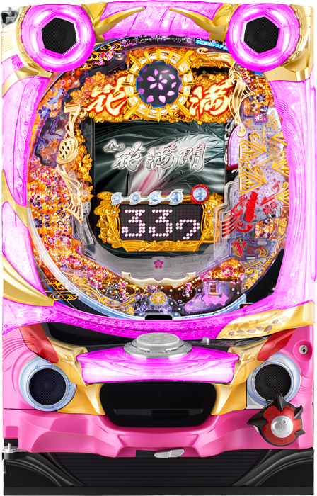 西陣「CR 金の花満開」の筐体&ウェブサイト&情報 - pachinko's 西陣「CR 金の花満開」の筐体&ウェブサイト&情報 - pachinko's