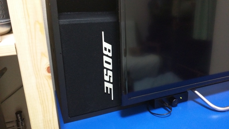 My Room(オヤジの楽園)BOSEスピーカー設置 - 正統派自転車ブログ@埼玉