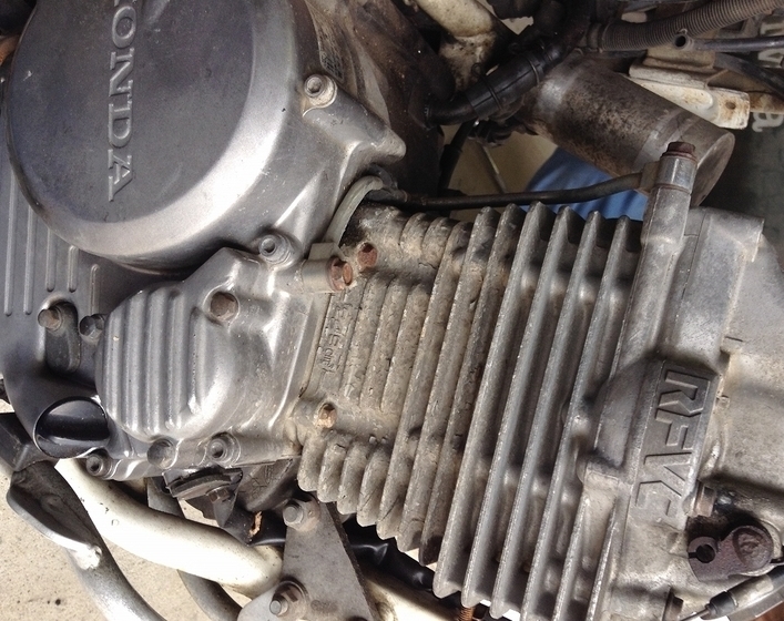 XLR250Rエンジン(MD22)