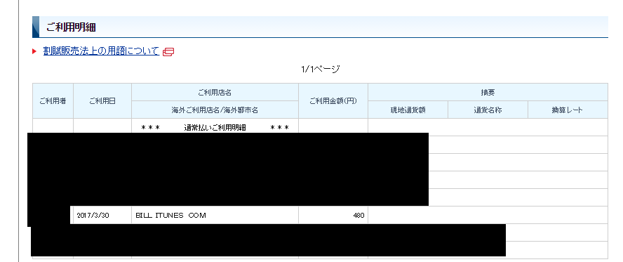 トラブル クレジットカードに Bill Itunes Com から身に覚えの無い請求が来た 原因はapplemusicと旧アカウント おばじんは空を飛びたいあざらし