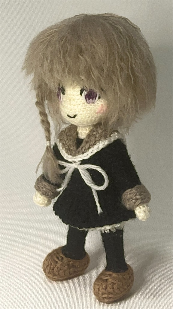 ヒトガタあみぐるみドールの素体(ほぼほぼ決定稿モデル) - 六連