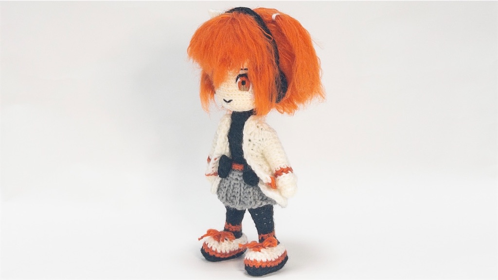 ヒトガタあみぐるみの“レプリボイス”足立レイ - 六連星手芸部員