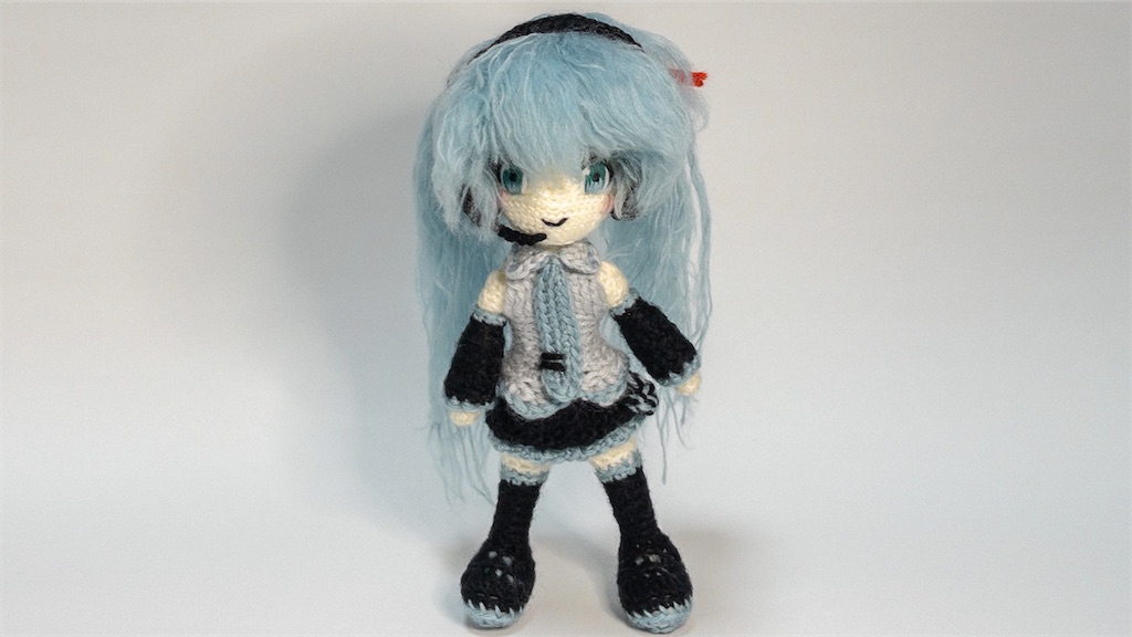 初音ミク16thAnniversary あみぐるみ初音ミクあみぐるんでみた - 六連