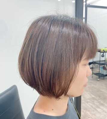ふんわり可愛いショートボブ