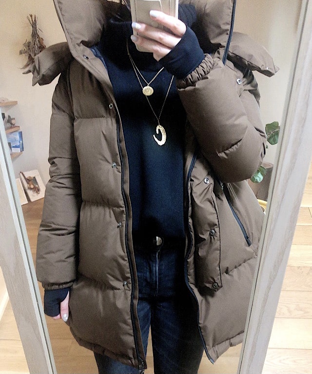美品】冬物SALE！HERNO ヘルノ Laminerダウン HERNO（ヘルノ）ウォーターレペレントシルクカシミアサキソニー
