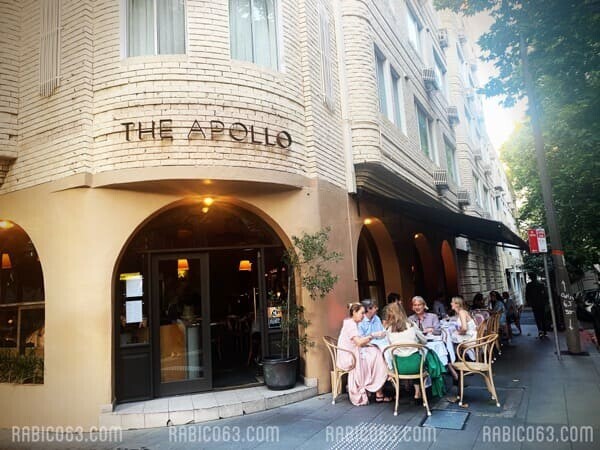 the apollo（アポロ） sydney シドニー reviews 口コミ 外観