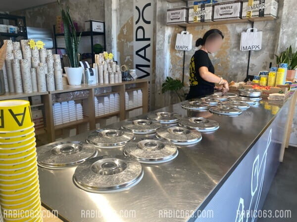 ボンダイビーチ ジェラート mapo bondi menu メニュー