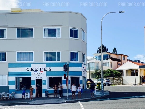 bondi beach おすすめカフェ crepes aubras reviews 口コミ