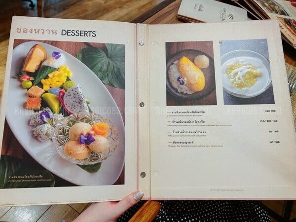 THE LOCAL（ザ ローカル） Bangkok バンコク menu メニュー price 価格