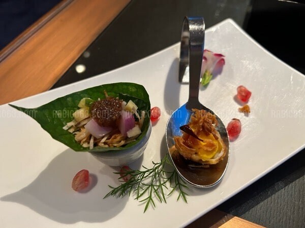 バンコク サフロン タイ料理レストラン メニュー Bangkok Saffron menu