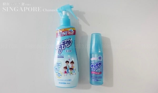 シンガポール 一時帰国で買うものリスト 虫除けスプレー