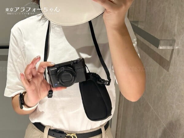 RX100 Vにおすすめ♥エレコムのデジカメケース『DGB-062』サイズ感と