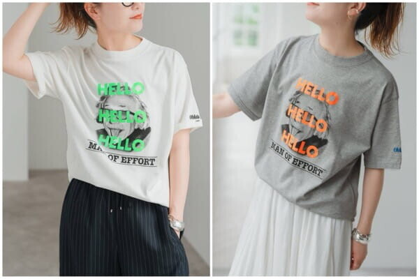 40代夏コーデ】大人のハズしTが可愛い♡Oblada（オブラダ）HELLO TEE＆