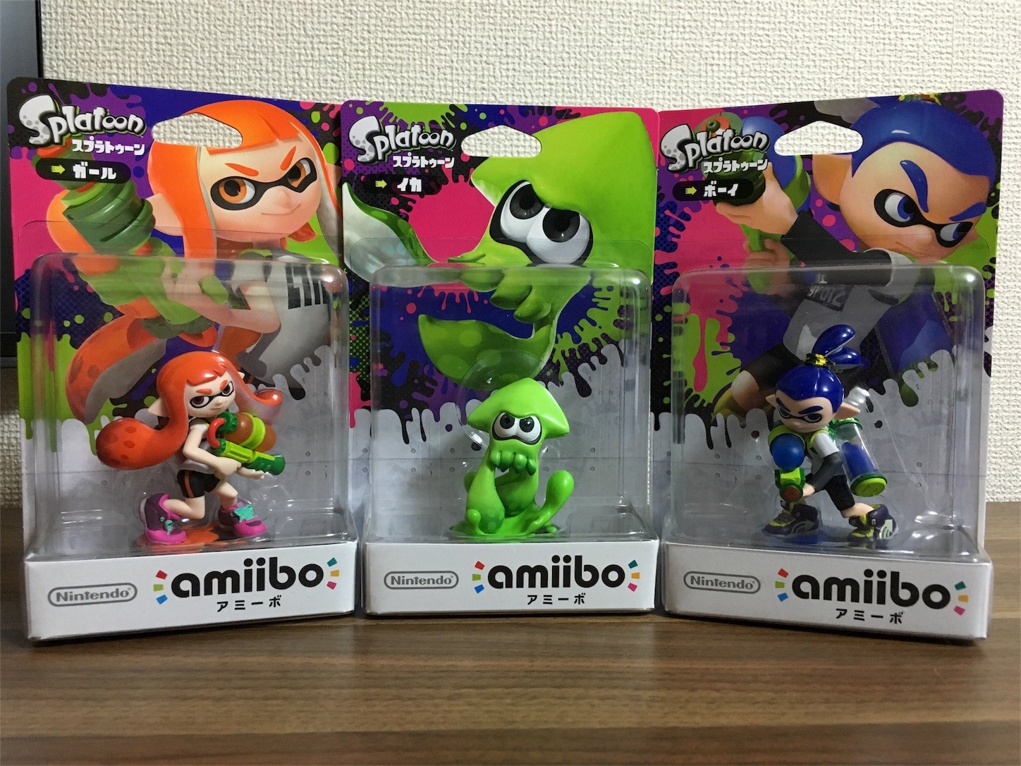 スプラトゥーンのamiibo揃えたよ - 酢ろぐ！