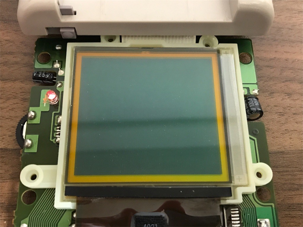 ゲームボーイ(DMG-01)の液晶の縦ライン抜けを解決する - 酢ろぐ！