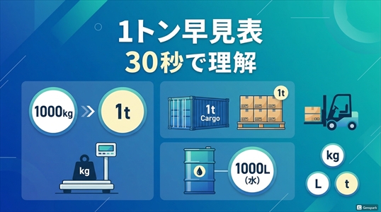 1トンはどれくらい?1000kgを車・水・身近な物でスッと理解【早見表つき】 - 雑学図書館