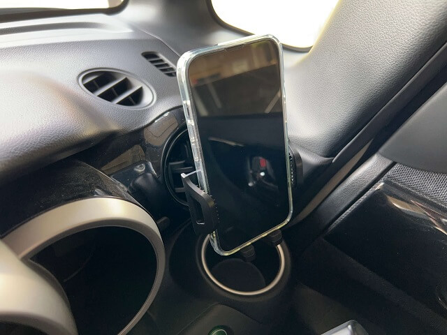 スマホホルダー設置画面