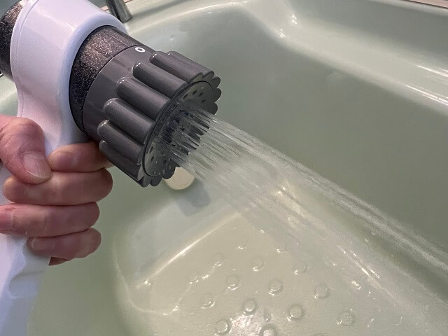 ミラブルゼロで使う水流(スプラッシュストレート)