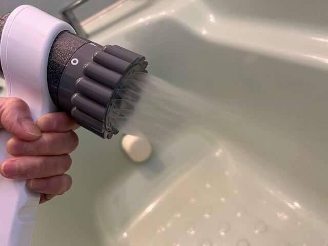 ミラブルゼロで使う水流(マイクロトルネードミスト)