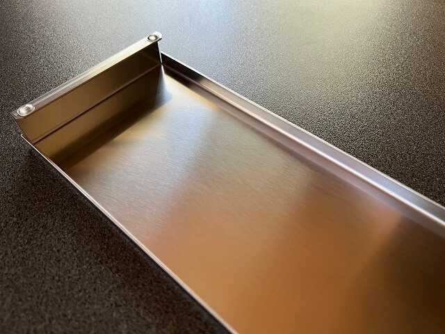 排気口カバースマートフラットの裏面