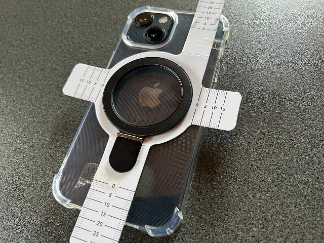 100均のキャンドゥで売っているMagSafe対応スマホリングとガイド