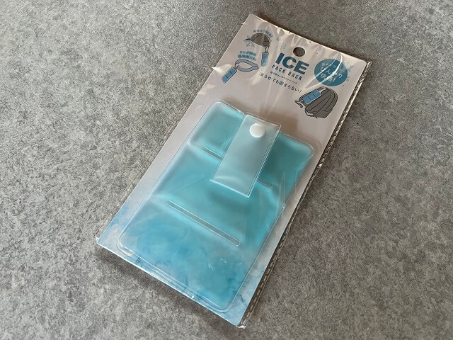 100均のセリアで売っているクールパック