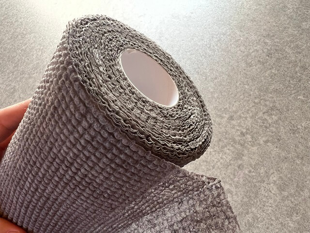 スクラブクロスの断面