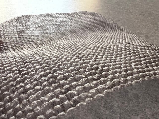 ダイソーのスクラブクロスの表面